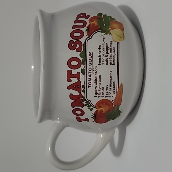 Repop Tomato Soup Recipe Bowl Crock - Picture 1 of 4